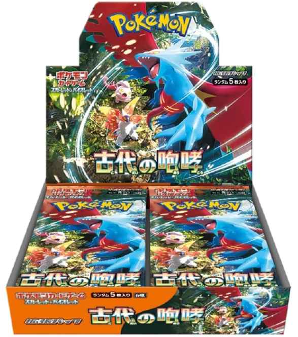 Ancient Roar SV4K Booster Box - Japanese Pokémon TCG (Sealed)