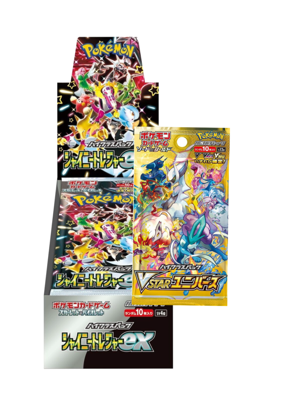 In-Stock Shiny Treasure Ex SV4a  - Jap Booster Box (Sealed)